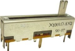 HADEX 100k/N x2 TELPOD SVP-30, potenciometer ťahový tandemový