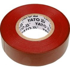 YATO Páska izolačná 19 x 0,13 mm x 20 m červená