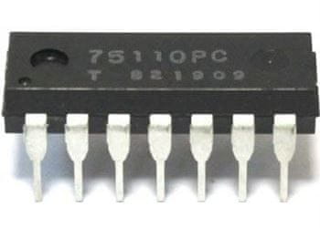 HADEX 75110 - zdvojený tvarovač signálov, DIP14 /75110PC,UCY75110/