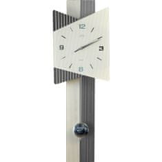 JVD Dizajnové kyvadlové nástenné hodiny NS16073.1, 71cm