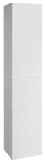 AQUALINE ALTAIR vysoká skrinka s košom 40x184x31cm, biela AI185L - Aqualine