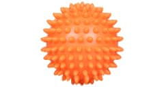 Merco Multipack 8ks masážna lopta oranžová 7 cm
