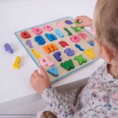 Bigjigs Toys Detská abeceda - malé písmená
