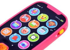 HOLA Prvý telefón pre dieťa ZA2831 - Ružový