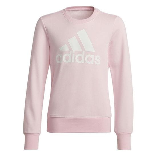 Adidas Mikina ružová Essentials Big Logo