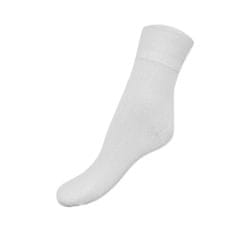 Northix Bambusové ponožky - biele - 2 -balenie - veľ. 37-40 
