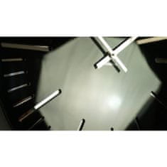 Flexistyle Dizajnové nástenné hodiny Trim z112-1-0-x, 50 cm, čierne