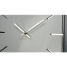 Flexistyle Dizajnové nástenné hodiny Exact z119-2-0-x, 30 cm, biele