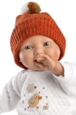 Llorens 63303 LITTLE BABY - realistická bábika bábätko s mäkkým látkovým telom - 32 cm