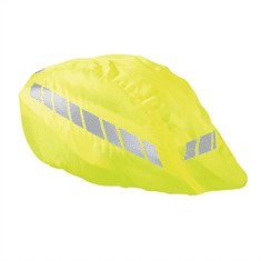 HAMA reflexný návlek na cyklistickú/športovú helmu, neónovo žltý
