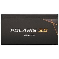 Chieftec zdroj Polaris 3.0/850W/ATX3.0/135mm fan/akt. PFC / modulárna kabeláž / 80PLUS Gold