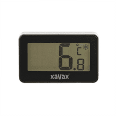 Xavax digitálny teplomer do chladničky/ mrazničky, čierny