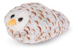 Cozy Noxxiez CS914 Snežná sova - hrejivý plyšový pantofel