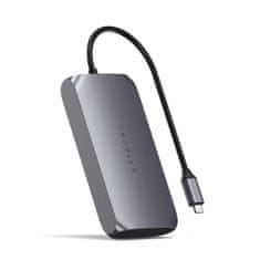 Satechi Multimediálny adaptér USB-C M1, tmavo sivý