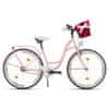 Milord Mestský retro bicykel 1-prevodový LUX MILORD 28 " ružový