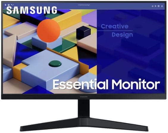 monitor Samsung S31C LS24C310EAUXEN kancelársky herný špičkový displej Full HD panel IPS LED uhlopriečka 24 palcov zakrivený konektivita pripojenia HDMI D-Sub VGA doba odozvy 5 ms obnovovacia frekvencia 75 Hz Flicker-free AMD FreeSync premium