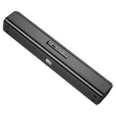 Hoco Bezdrôtový reproduktor Dazzling Sound (BS49) - RGB svetlá, Bluetooth 5.1, 10 W - čierny