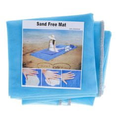 Solex Podložka skladacia na pláž SAND FREE MAT 200x200 N-005 modrá