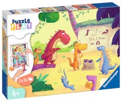 Ravensburger Puzzle & Play Dinosaurus 2x24 dielikov