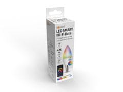 Solight LED SMART WIFI žiarovka C37 5W/E14/230V/RGB+CCT/400Lm/120°/Dim/A+