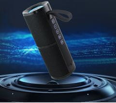 Farrot Prenosný stereo reproduktor s TWS BOOMBOX , Micro SD karta, Aux in, Vodeodolný, 2000mAh batéria, Čierny