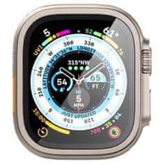 Spigen Ochranné Tvrdené Sklo Glas.Tr Slim Pro Apple Watch Ultra 1 / 2 (49 Mm) Titanium