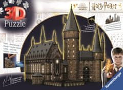 Ravensburger Harry Potter: Rokfortský hrad - Veľká sieň (Nočná edícia) 540 dielikov