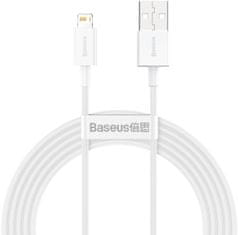 Noname Baseus Lightning Superior Series cable, Fast Charging, Data 2.4A, 2m White (CALYS-C02)