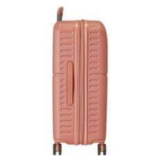 Jada Toys Sada luxusných ABS cestovných kufrov 70cm/55cm PEPE JEANS HIGHLIGHT Terracota, 7689526