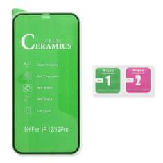 FORCELL 5D tvrdené sklo Full Glue Ceramic pre Samsung Galaxy A52 5G / A52 LTE ( 4G ) / A52s 5G , čierne . 5903396090066