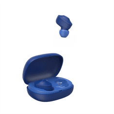 HAMA Bluetooth slúchadlá Freedom Buddy, štuple, nabíjacie puzdro, modrá