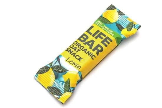 Lifefood Tyčinka Lifebar Oat Snack Bio citrón 40g