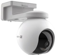 EZVIZ IP kamera EB8 4G/ PTZ/ 4G LTE/ 3Mpix/ krytie IP65/ objektív 4mm/ H.265/ IR prísvit až 15m/ batéria/ biela