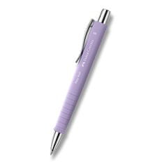 Faber-Castell Guľôčkové pero Poly Ball Silver XB, lila