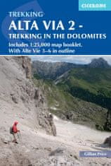 Cicerone Turistický sprievodca Alta Via 2 - Trekking in the Dolomites
