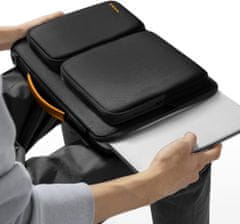 brašna na notebook Messanger pro MacBook Pro 2019 16", čierna