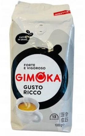 Gimoka Gusto Ricco, zrnková káva 1kg