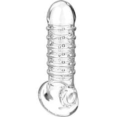Toyjoy VirilXL Penis Extender V15 (Transparent), návlek na penis a semenníky
