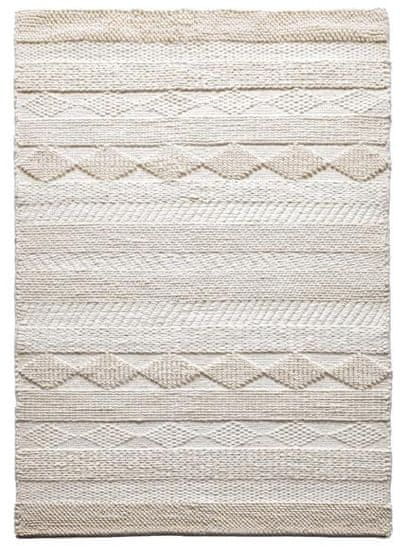 Diamond Carpets Ručne viazaný kusový koberec Winter DESP P88 Mohair White