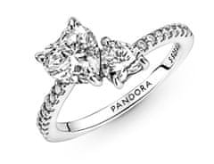 Pandora Trblietavý strieborný prsteň Timeless 191198C01 (Obvod 50 mm)