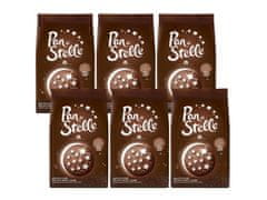 Mulino Bianco MULINO BIANCO Pan di stelle - talianske čokoládové sušienky s glazúrovanými hviezdičkami 350g 6 Šiška
