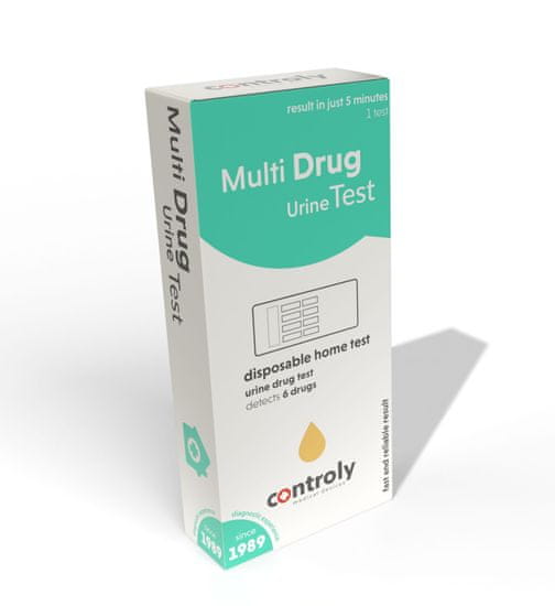 Hydrex Diagnostics 1x Hydrex Test na drogy (6 druhů) z moči