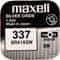Maxell 337/SR416SW 1BP Ag