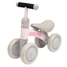 Baby Mix Detské odrážadlo Baby Bike Fruit pink