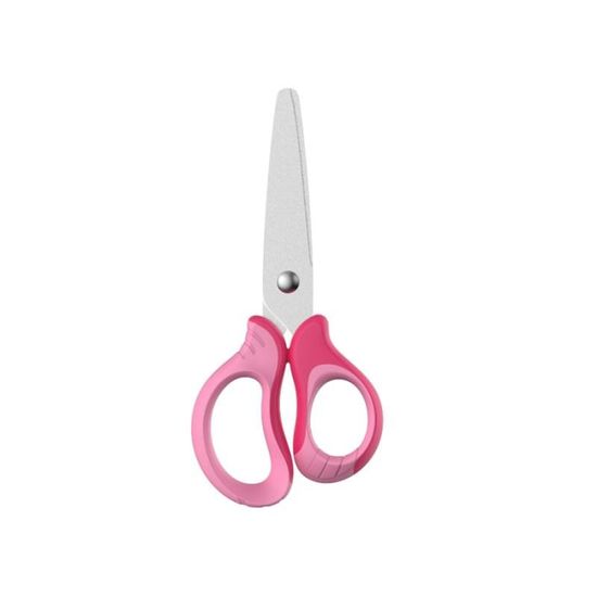 KEYROAD Detské nožnice Soft 12,5 cm - ružové