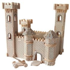 Woodcraft Woodcraft Dřevěné 3D puzzle hrad II