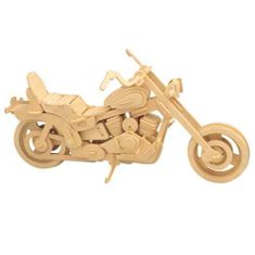 Woodcraft Woodcraft Drevené 3D puzzle motorka Harley Davidson I