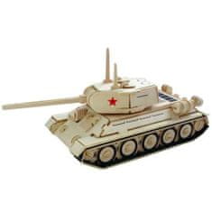 Woodcraft Woodcraft Dřevěné 3D puzzle tank T-34 P