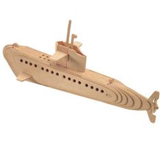 Woodcraft Woodcraft Drevené 3D puzzle ponorka