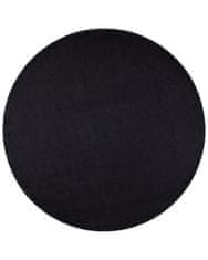 Hanse Home Kusový koberec Nasty 102055 Schwarz kruh 133x133 (priemer) kruh